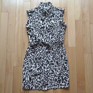 Marvin Richards Animal Cheetah Print Dress Size 8